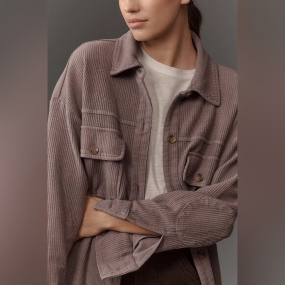 NWT Size XS  Anthropologie 100 Cotton Duster Shacket - Picture 7 of 16